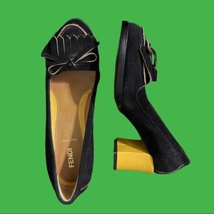 Never worn Fendi Heels 7.5